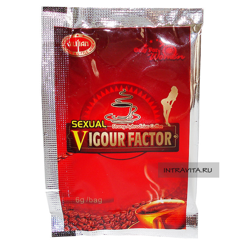 Возбуждающий кофе для женщин Sexual Vigor Factor