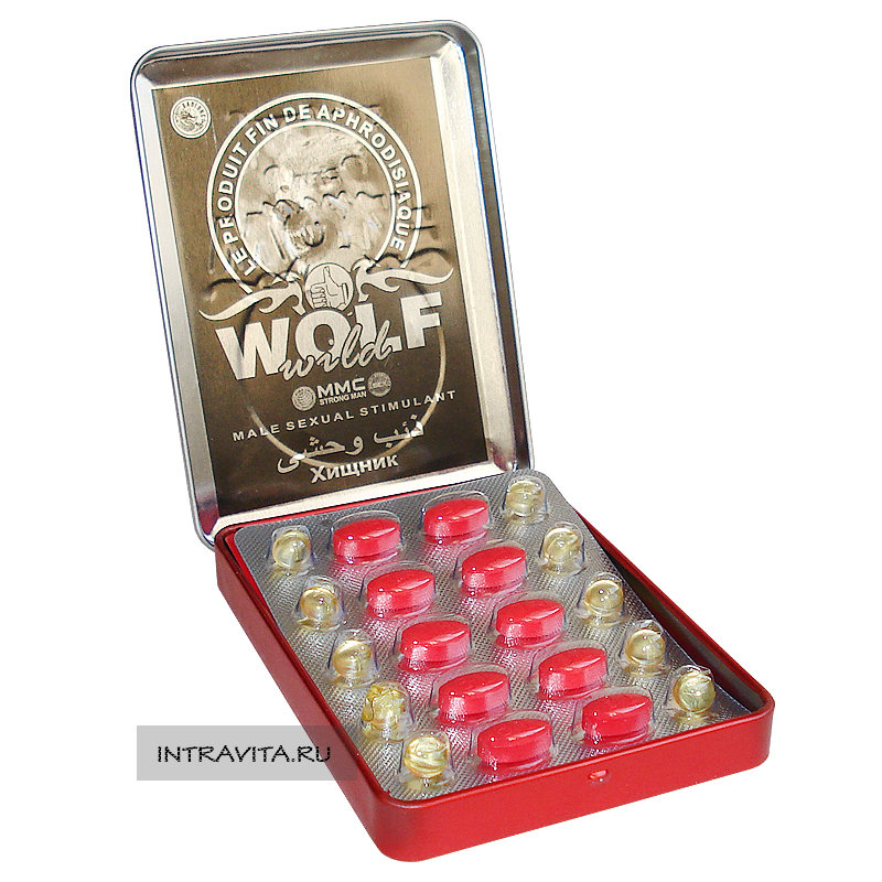 Таблетки Хищник Wolf