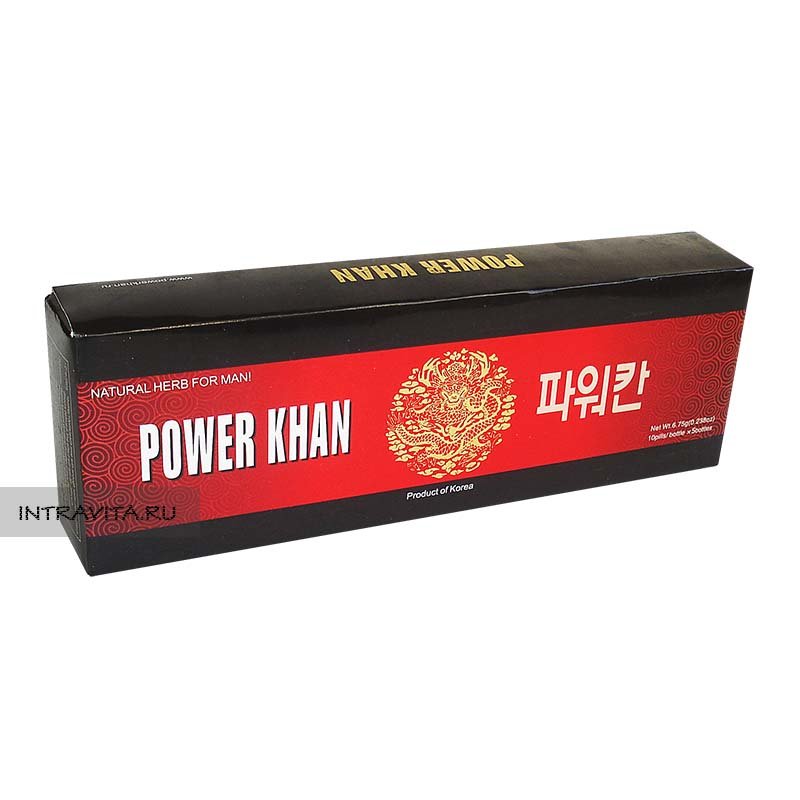 Power Khan Могучий Хан препарат для повышения потенции