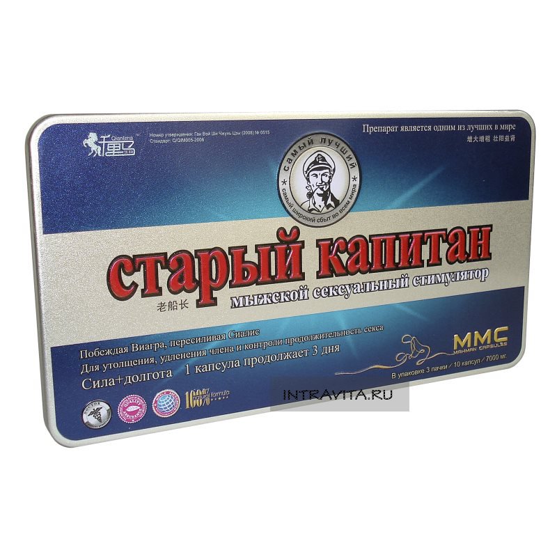 Препарат для потенции Старый Капитан