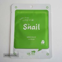 Маска тканевая улиточная Snail Mask MJCaire