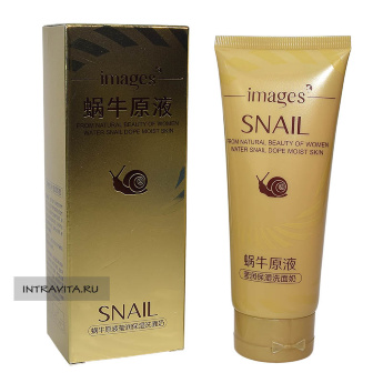 Крем-пенка для умывания Улитка Cleanser SNAIL IMAGES 100 g