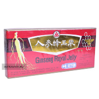 Маточное молочко с женьшенем Ginseng Royal Jelly Sanjing
