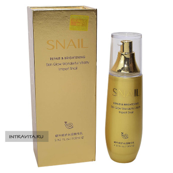 Увлажняющая сыворотка для лица SNAIL BIOAQUA 100 ml