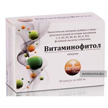 Бад Витаминофитол источник витаминов Алфит Плюс