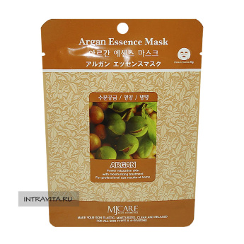 Маска тканевая Аргана Argana Essence Mask MJCare