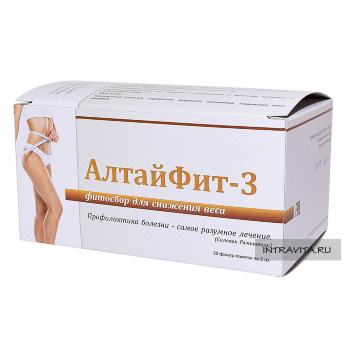 Фитосбор АлтайФит-3 для снижения веса Алфит Плюс