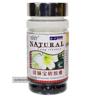 Очищение Легких Lung Cleaner капсулы для здоровья дыхательной системы Natural