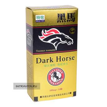 Dark Horse Тёмная Лошадка капсулы для потенции