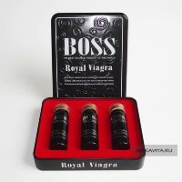 Boss Royal Vigra Босс Роял Вигра препарат для потенции (во флаконах по 10 табл)