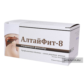Фитосбор АлтайФит-8 очищающий Алфит Плюс