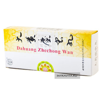 Дахуан Чжэчун Вань Dahuang Zhechong Wan для улучшения кровообращения Tong Ren Tang