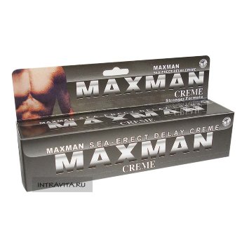 Maxman крем для эрекции и задержки