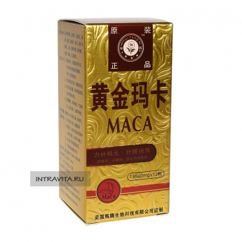 MACA препарат для повышения потенции (12 табл)