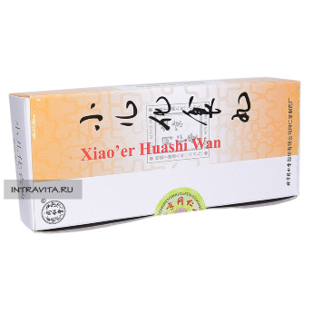 Сяоэр Хуаши Вань Xiao'er Huashi Wan пилюли улучшающие пищеварение для детей Tong Ren Tang 