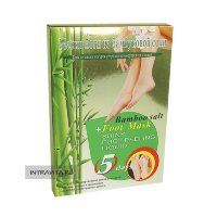 Носочки для педикюра Foot Mask Bamboo Salt Бамбук