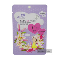 Маска тканевая с аминокислотами шелка MJ Care Daily Dewy Silk Mask Pack