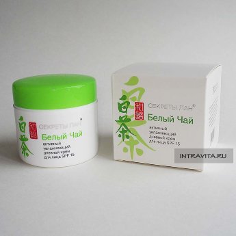 Активный увлажняющий дневной крем для лица SPF 15 Белый Чай Секреты Лан