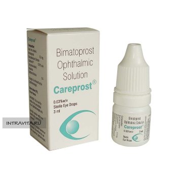 Careprost Карепрост капли для роста ресниц