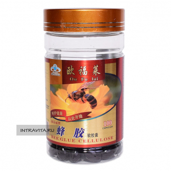 Прополис в капсулах для укрепления иммунитета Beeglue cellulose Ou Fu Lai