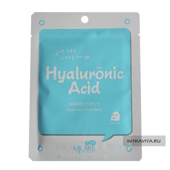 Маска тканевая Гиалуроновая Кислота Hyaluronic Acid Mask MJCare
