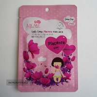 Маска тканевая с плацентой Daily Dewy Placenta Mask Pack MJCare