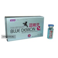 Blue Demon Синий Демон возбуждающие капли для женщин