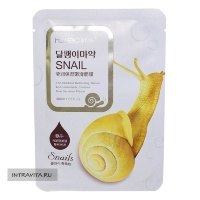 Маска тканевая на основе муцина улитки SNAIL IMAGES